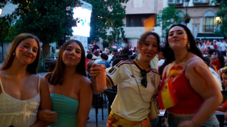 Fotogalería: La provincia de Jaén se convierte en una fiesta con la victoria de España