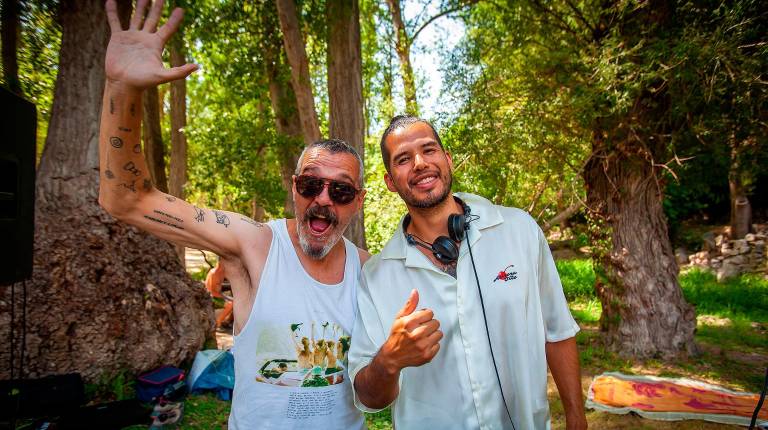 <i>El Bosque Encantado de Las Higueras se convierte estos días en un escenario privilegiado para disfrutar de la música funk. / Sitoh Ortega.</i>