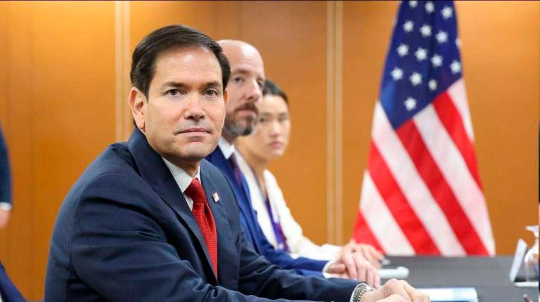 <i>Marco Rubio en una imagen de archivo. / Europa Press.</i>