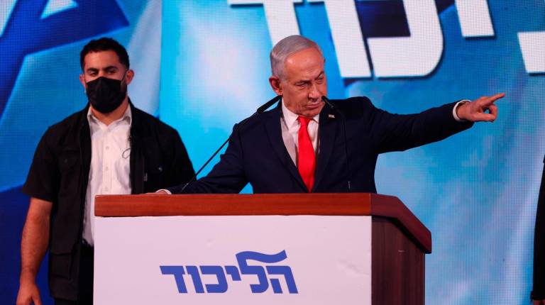 <i>El líder del partido Likud y primer ministro de Israel, Benjamin Netanyahu. / Europa Press.</i>
