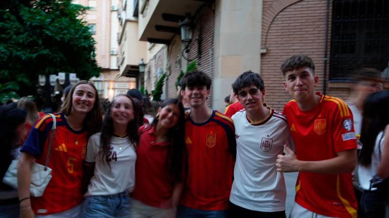 Fotogalería: La provincia de Jaén se convierte en una fiesta con la victoria de España