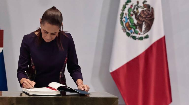 <i>Presidenta de México Claudia Sheinbaum. / Europa Press. </i>