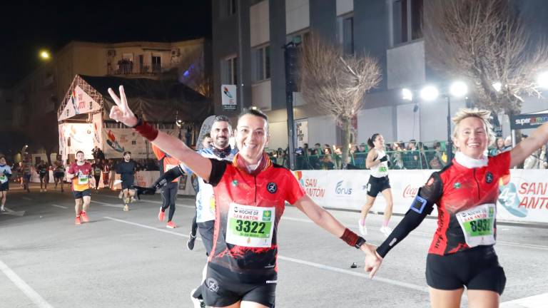 ¿Está dentro de la marea de atletas? San Antón sigue...