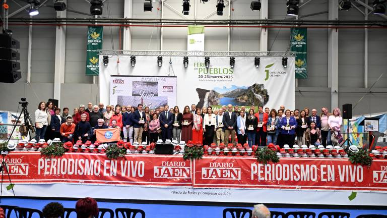 Así vivieron los galardonados la entrega de su Premio Jaén Única