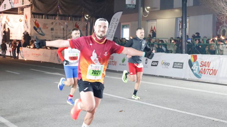 ¿Está dentro de la marea de atletas? San Antón sigue...