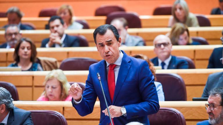 El senador del PP Fernando Martínez-Maíllo durante una sesión de control al Gobierno. / Gustavo Valiente / Europa Press.