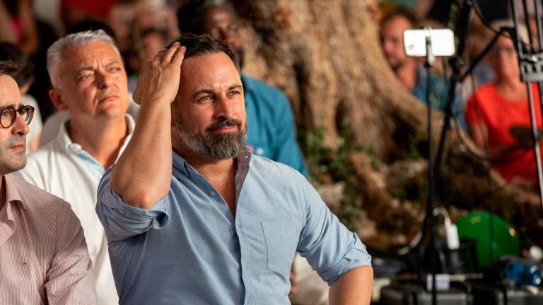 Abascal avisa de que Vox no se va a “dejar chantajear” por coincidir ...