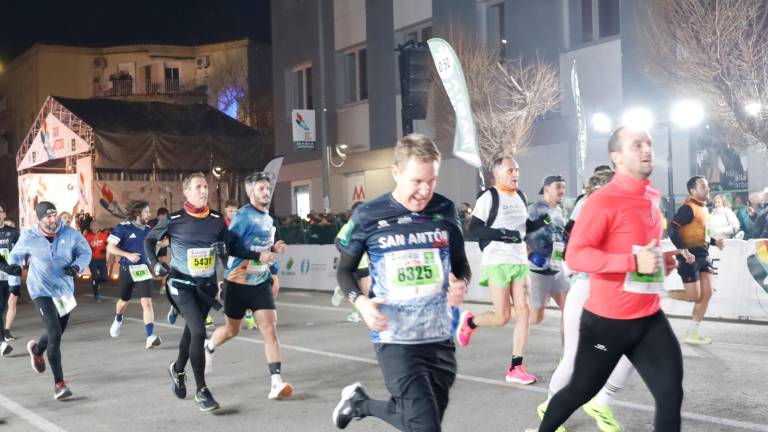 ¿Está dentro de la marea de atletas? San Antón sigue...