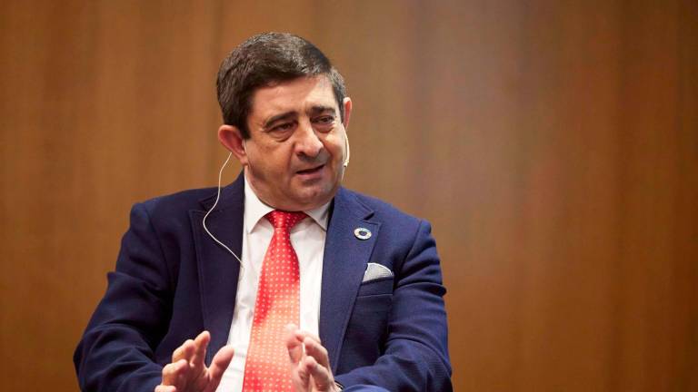 Francisco Reyes interviene en el foro “Andalucía desde sus territorios”. Archivo. / Joaquín Corchero / Europa Press.