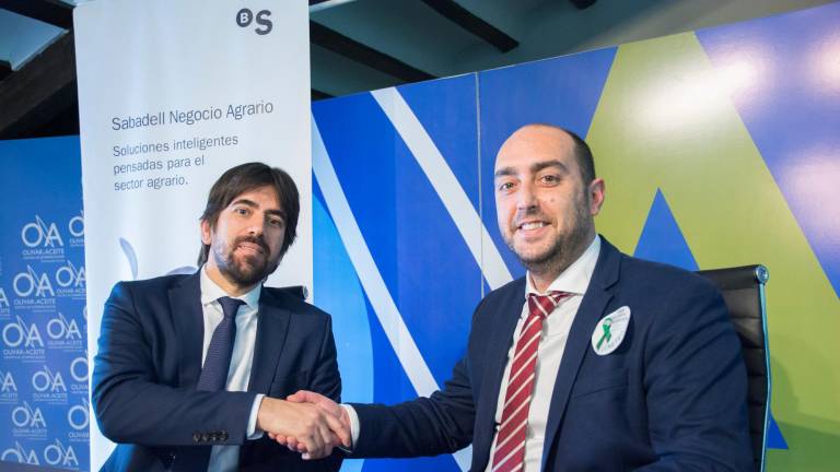 Olivar y Aceite firma un convenio colaborativo con Banco Sabadell
