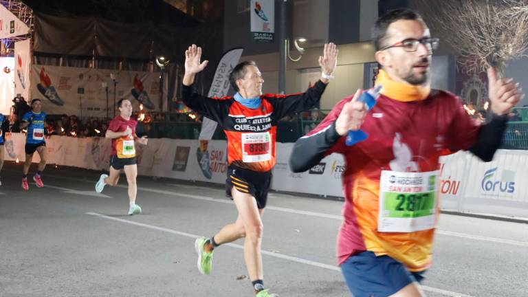 ¿Está dentro de la marea de atletas? San Antón sigue...