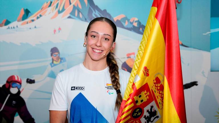 La española Audrey Pascual, medalla de plata en el descenso de los Juegos Paralímpicos