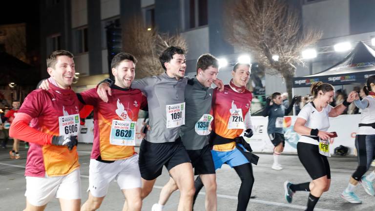 Fotogalería: La tan ansiada meta que todos celebran