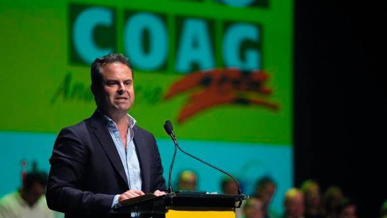 Juan Luis Ávila nombrado como nuevo secretario general de COAG Andalucía durante el XI Congreso Regional en Sevilla. /Europa Press.