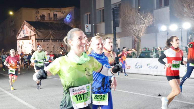 ¿Está dentro de la marea de atletas? San Antón sigue...