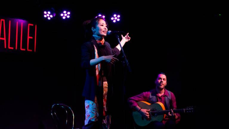 La cantante Noriko Martín.