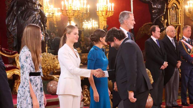 La princesa Leonor, distinguida con la Medalla de Oro de la Región de Murcia