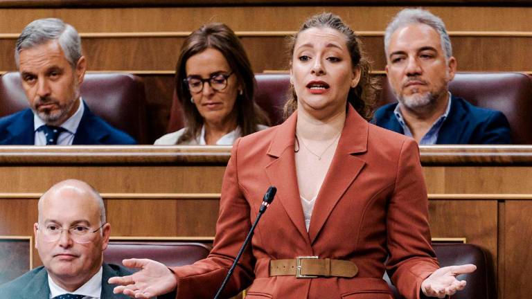 Ester Muñoz interviene durante un pleno en el Congreso de los Diputados. Archivo / Europa Press.