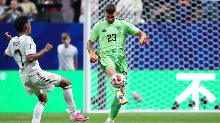 <i>El portero de la Selección Española, Unai Simón. / Europa Press. </i>