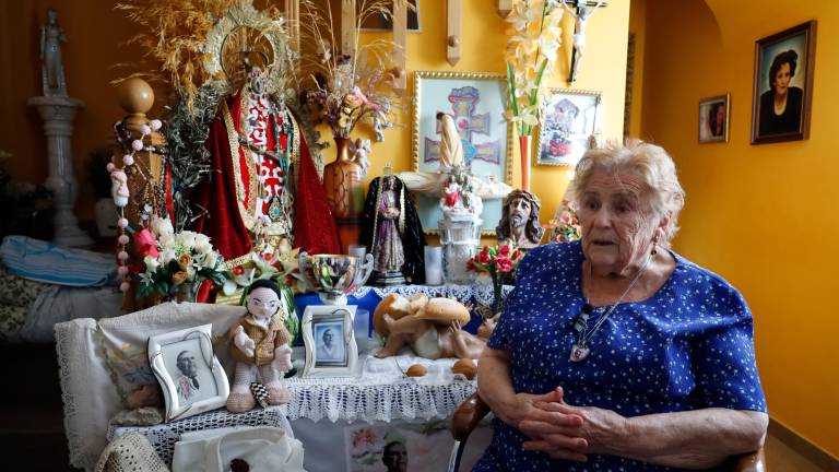 La heredera oscense de la “gracia” del Santo Manuel