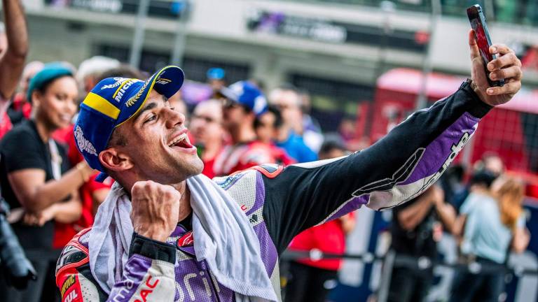 Jorge Martín recorta distancia en el Mundial de Moto GP con un segundo puesto en India