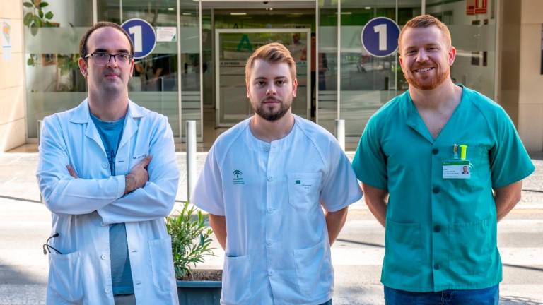 Pablo Torres, Fernando Gálvez y Javier Requena. / Junta de Andalucía. 