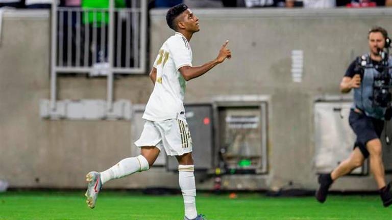 Un golazo de Rodrygo maquilla la derrota del Real Madrid ante el Bayern