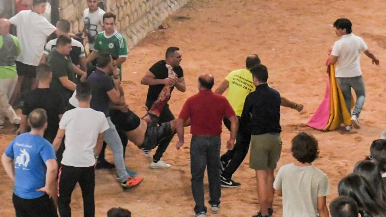 [VÍDEO] Un vecino de Sabiote herido muy grave en los encierros de Iznatoraf