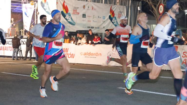 ¿Está dentro de la marea de atletas? San Antón sigue...