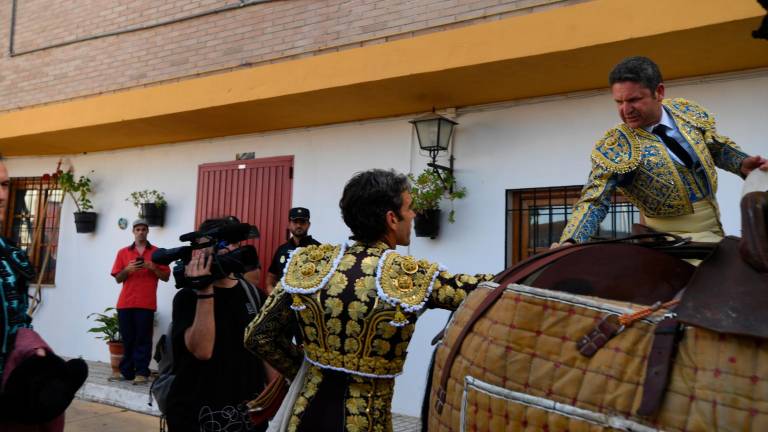 Vea con Diario JAÉN cómo llegó José Tomás a la Plaza de Toros de Jaén