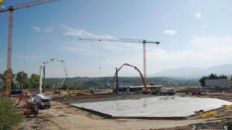 La Junta abona 3,429 millones para la construcción del Olivo Arena