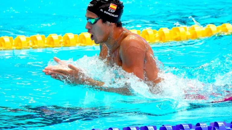 Hugo González, campeón del mundo en los 200 metros espalda