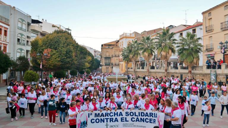 Celebrada la I Marcha Rosa