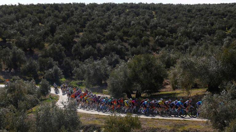 Cambio de recorrido de la Clásica de Jaén por los efectos del temporal