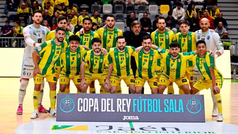 El Jaén FS quiere seguir en el paraíso de la Copa del Rey