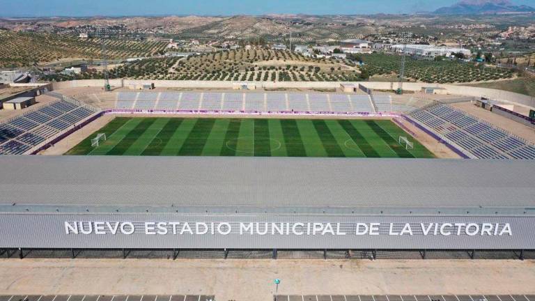 Vista aérea del Nuevo Estadio Municipal de La Victoria. / Europa Press.