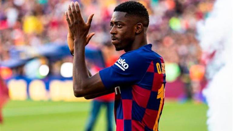 Dembélé seguirá en el Barça al mil por ciento