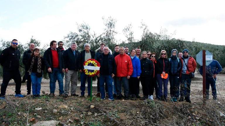 Familiares de Michael Nolan visitan la IV Ruta de la Batalla de Lopera