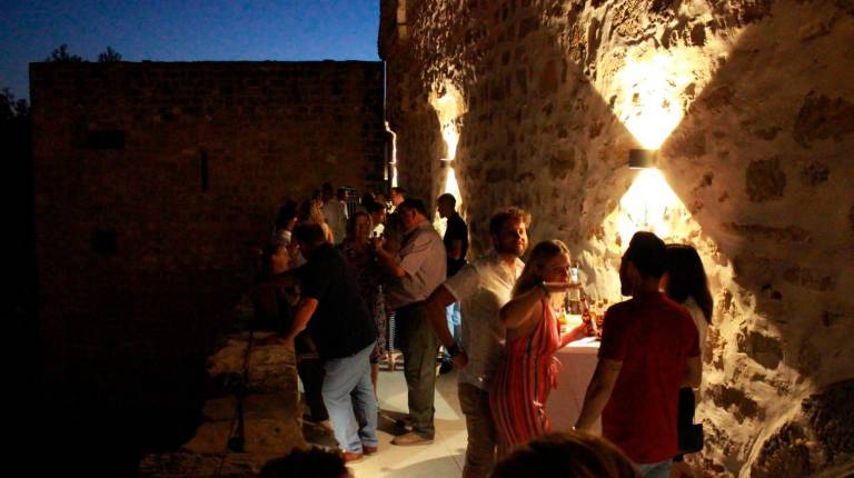 SENSACIONES. <i>Participantes en la actividad gastronómica celebrada en San Lorenzo.</i>