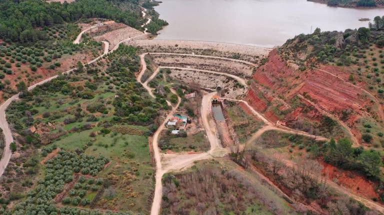 <i>Imagen de archivo de la presa de Siles. / CHG.</i>