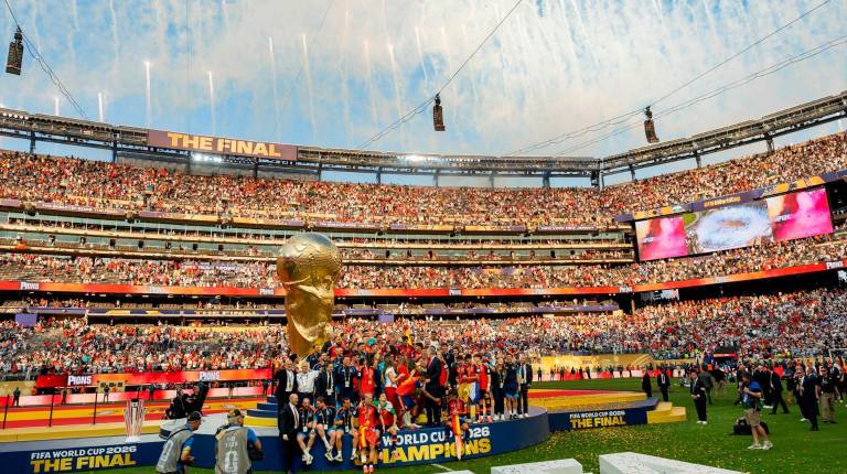 <i>La Selección Española proclamada campeona del Mundo. / Europa Press. </i>