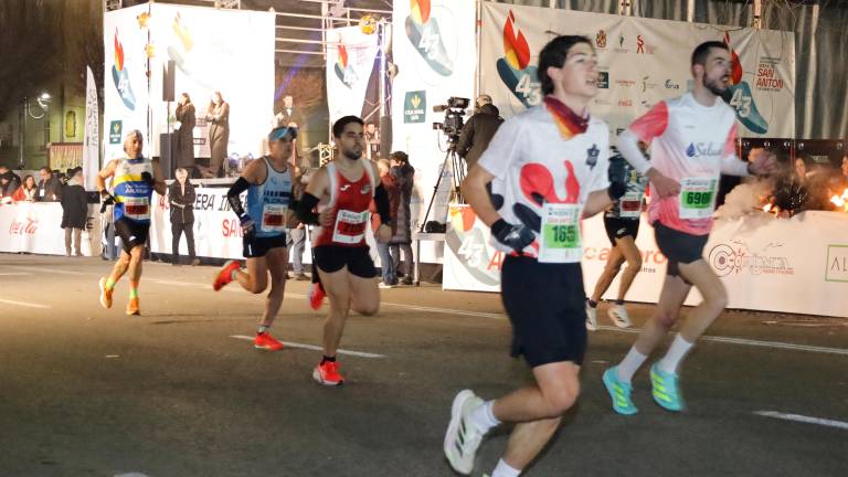¿Está dentro de la marea de atletas? San Antón sigue...