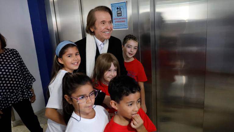 Última visita de Raphael a Jaén, en diciembre de 2024. / Jason Moyano / Diario JAÉN. 