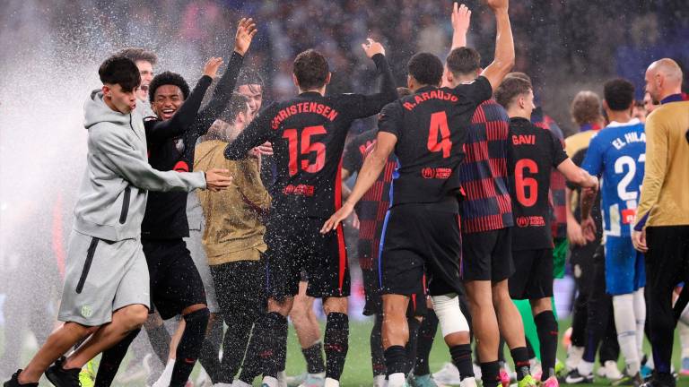 El Barça gana otra Liga en Cornellà