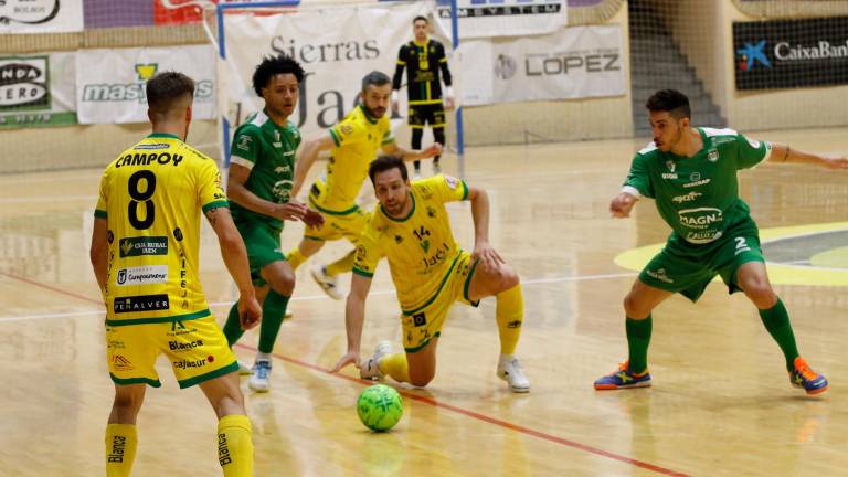 El Jaén FS cae ante el Osasuna Magna en el regreso de la Marea Amarilla