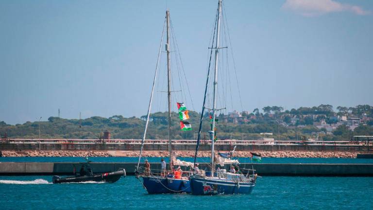 Interceptado el último barco de la flotilla rumbo a Gaza por Israel