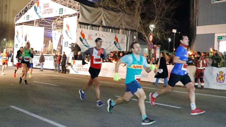 ¿Está dentro de la marea de atletas? San Antón sigue...