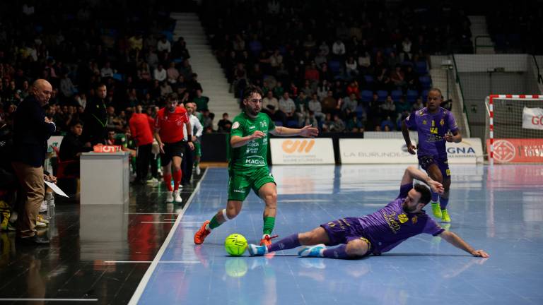 Idéntica secuencia del Jaén Paraíso Interior FS con los equipos navarros