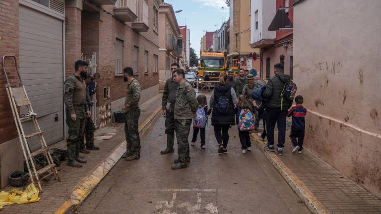 Militares desplegados por la dana denuncian sus malas condiciones