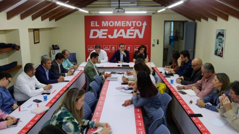 Reunión de la Comisión Ejecutiva Provincial del PSOE de Jaén. / PSOE de Jaén.